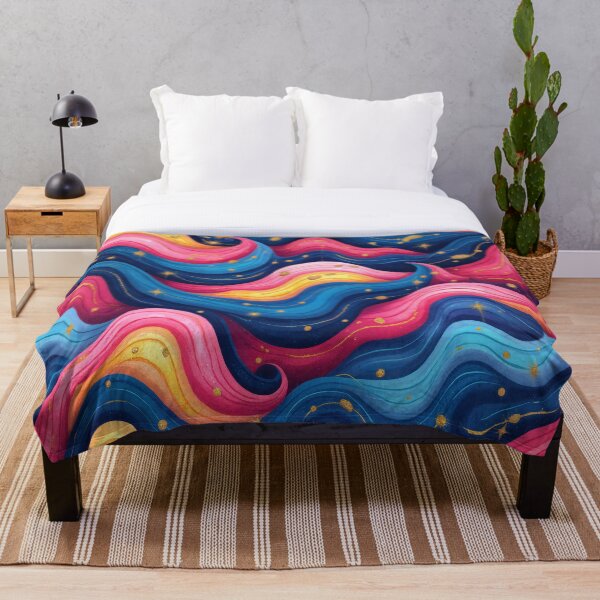 Artikelvorschau, Fluid Neon Waves entworfen und verkauft von Silazzzzphere.