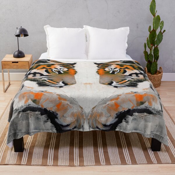 Item preview, Contemplative Tiger Portrait designed and sold by caracatita75.