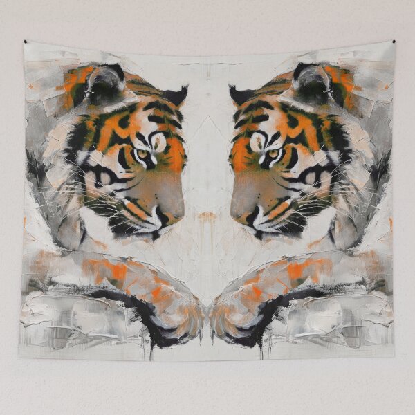 Item preview, Contemplative Tiger Portrait designed and sold by caracatita75.