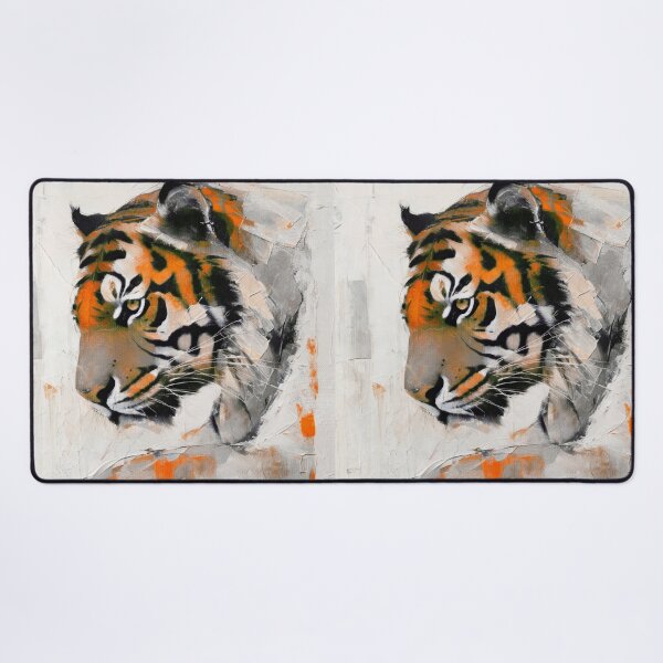 Item preview, Contemplative Tiger Portrait designed and sold by caracatita75.