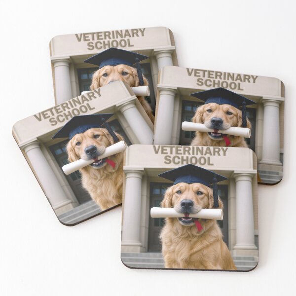 Item preview, Dog Graduate From Veterinary School designed and sold by Maria Dryfhout.