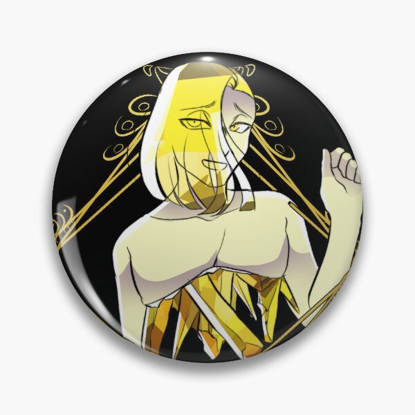 Item preview, CRYSTAL AGE PIN - Heliodor designed and sold by shimashimamom.