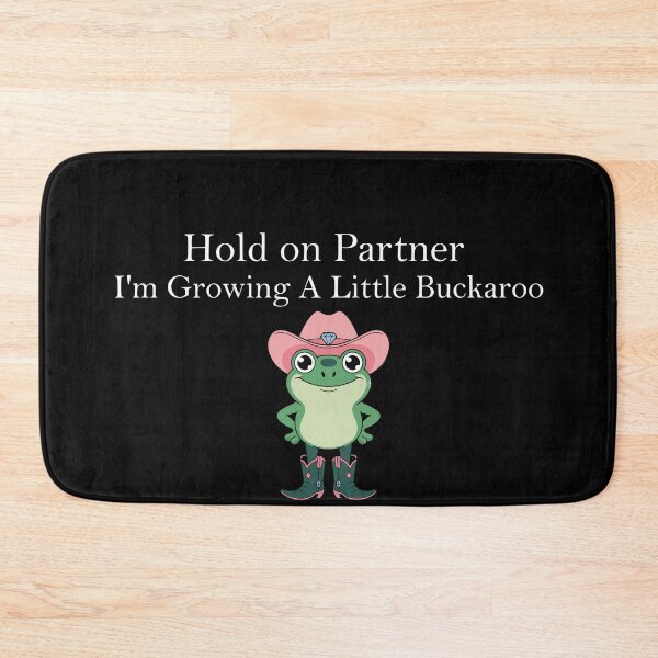 Item preview, Hold on Partner I'm Growing A Little Buckaroo designed and sold by khallidaart.