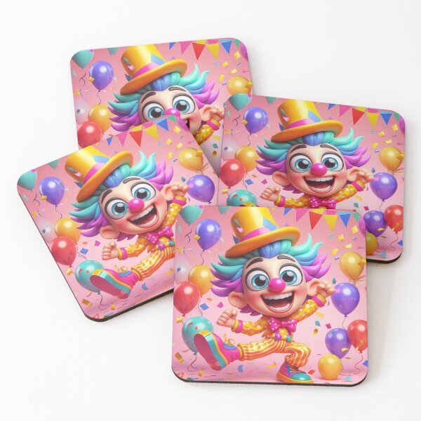 Item preview, The funny clown designed and sold by PandoraCastle.