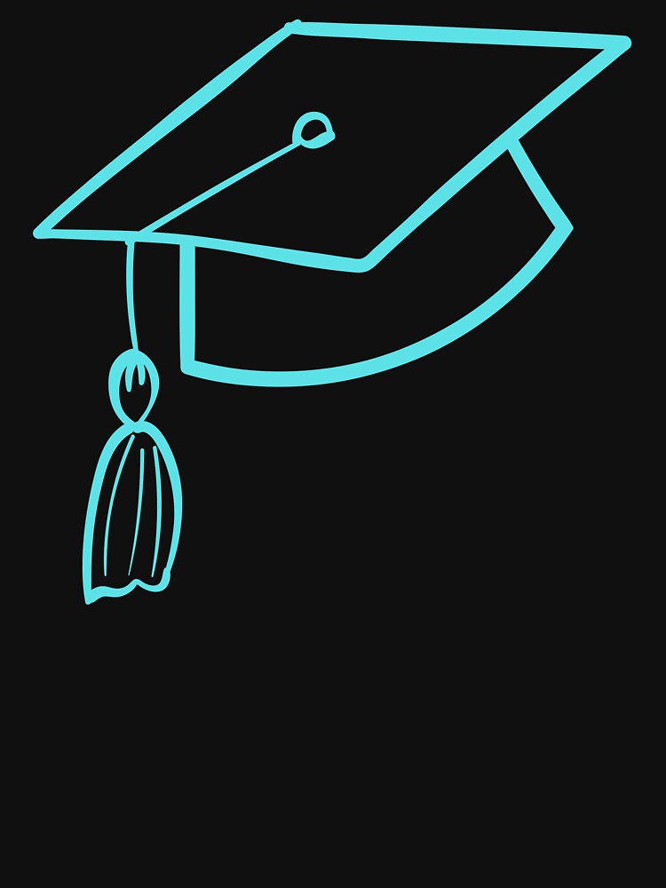 rainbow graduation cap" Essential T-Shirt for Sale by broadwaygirl142 |  Redbubble
