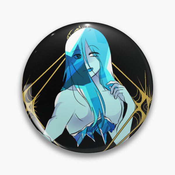 Item preview, CRYSTAL AGE PIN - Blue Zircon designed and sold by shimashimamom.