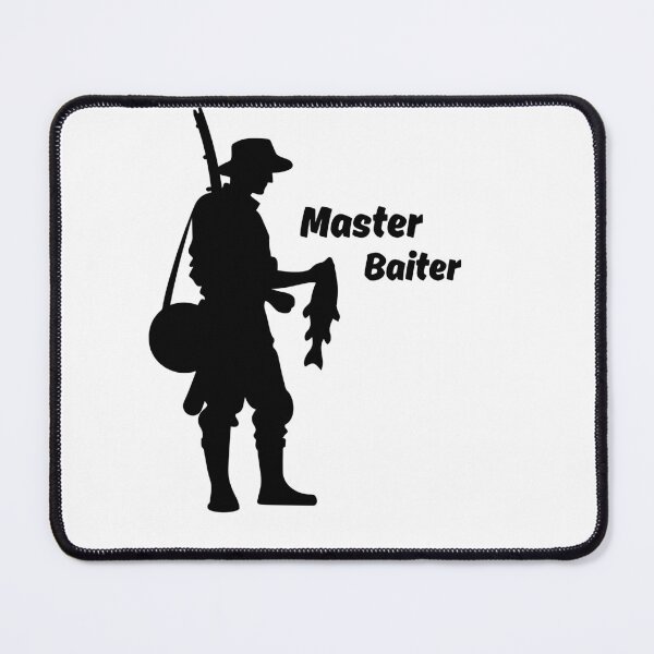 Item preview, Master Baiter black and white design designed and sold by CHOURAK-DESIGN.