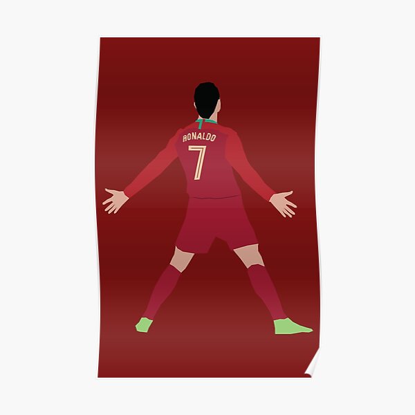 Ronaldo World Cup Celebration Poster
