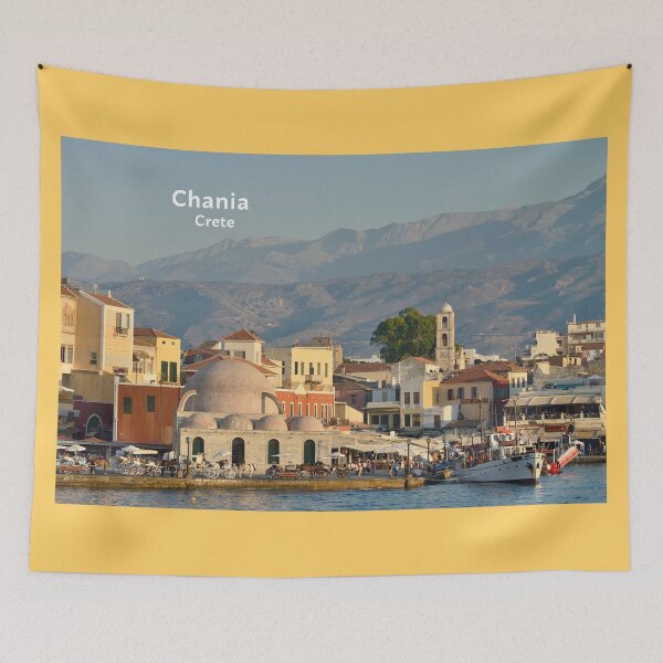 Item preview, Chania, Crete, Greece, Port of Chania designed and sold by studio838.