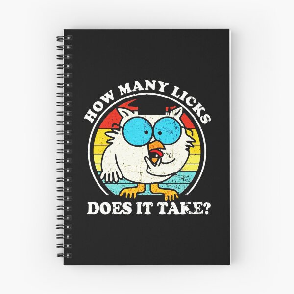 Item preview, Funny Owl How Many Licks Does It Take designed and sold by piacazervo.