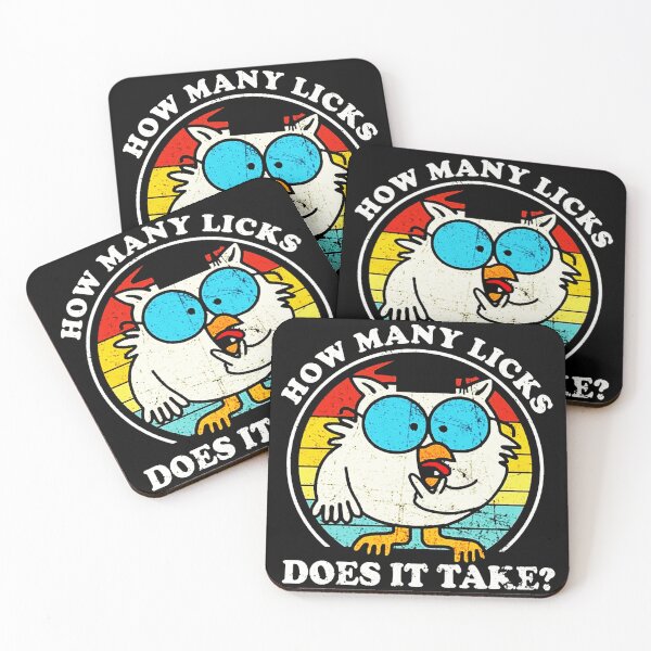 Item preview, Funny Owl How Many Licks Does It Take designed and sold by piacazervo.