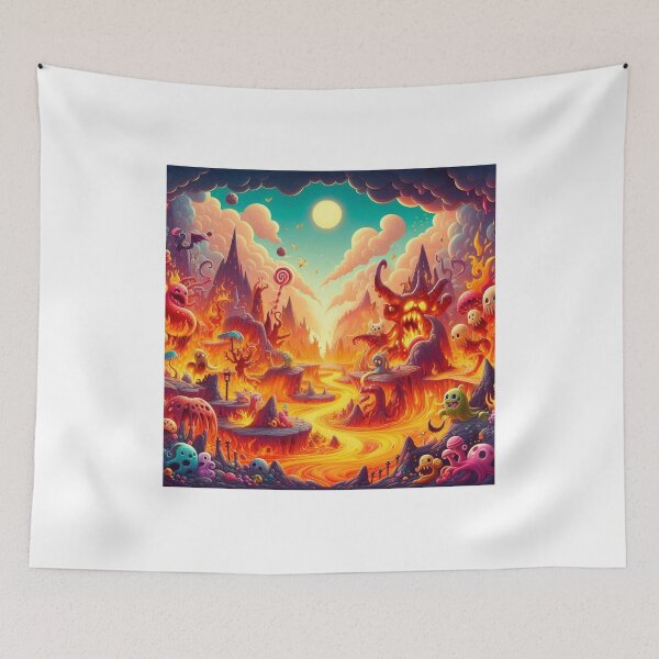 Item preview, The world of hell designed and sold by PandoraCastle.
