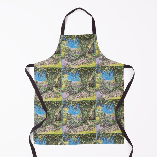 Item preview, Blackbird - sunshine path trees and birds designed and sold by LittleLiz.