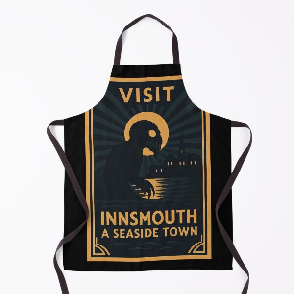 Item preview, Innsmouth by Moonlight – An Art Deco Journey into the Unknown designed and sold by GEEK-FACTORY-EU.