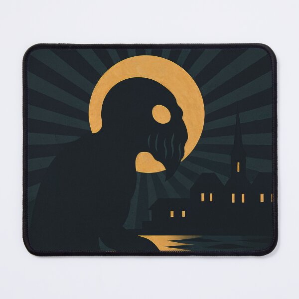 Item preview, Innsmouth by Moonlight – An Art Deco Journey into the Unknown designed and sold by GEEK-FACTORY-EU.