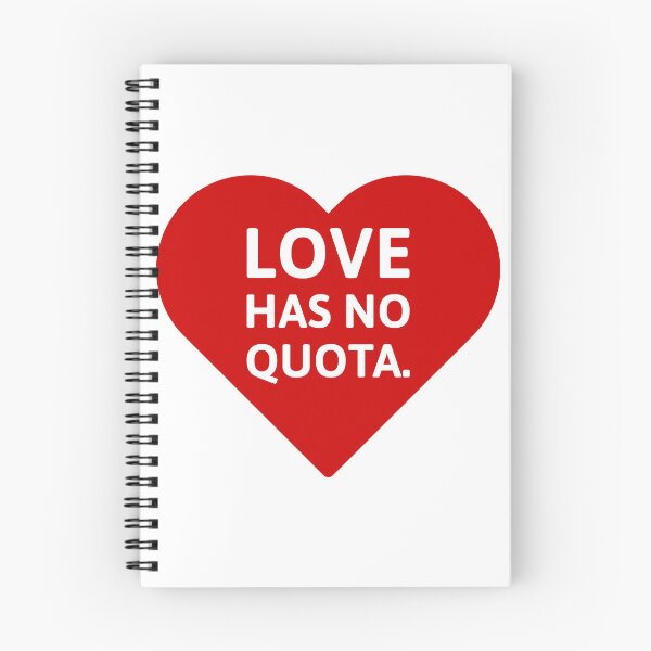 Item preview, Love has no quota.  designed and sold by Rachel the Artist .