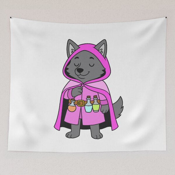 Item preview, Copy of Adventure Wolf - Pink designed and sold by AngelMiette.