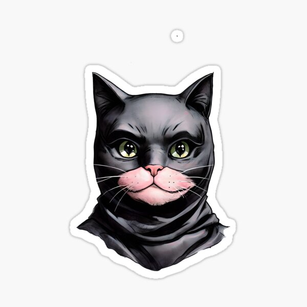 Item preview, Batcat - here to save the day! designed and sold by AlwaysAndAllways.