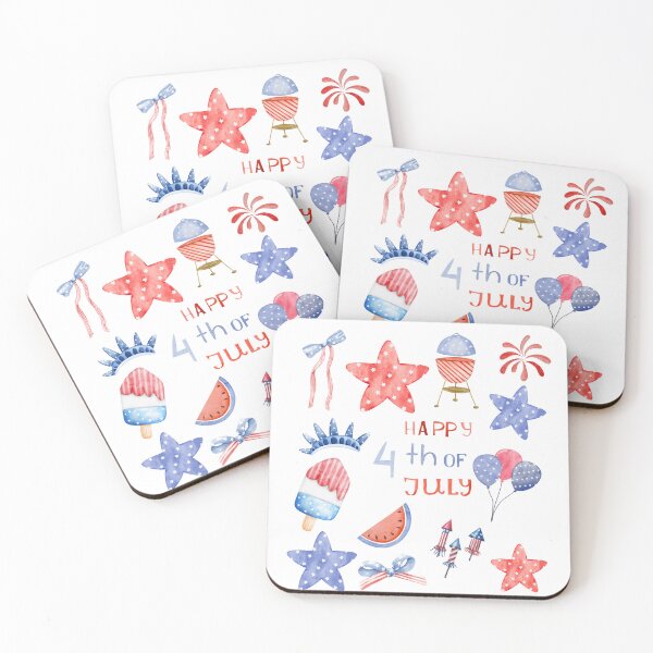 Item preview, Painted Summer Happy 4th July designed and sold by Atlas Outfitters.
