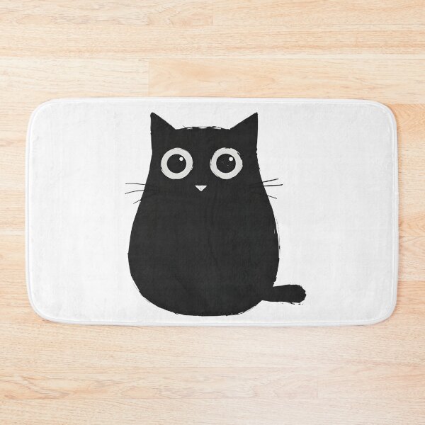 Item preview, Black Cat with Big Eyes designed and sold by Ambient Flow.