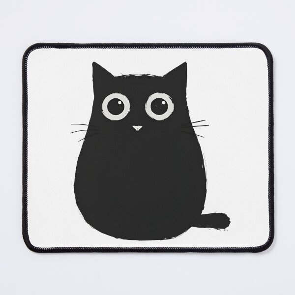 Item preview, Black Cat with Big Eyes designed and sold by Ambient Flow.