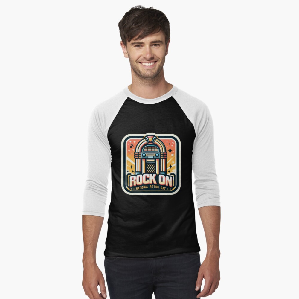 Item preview, Baseball ¾ Sleeve T-Shirt designed and sold by Coollzone.