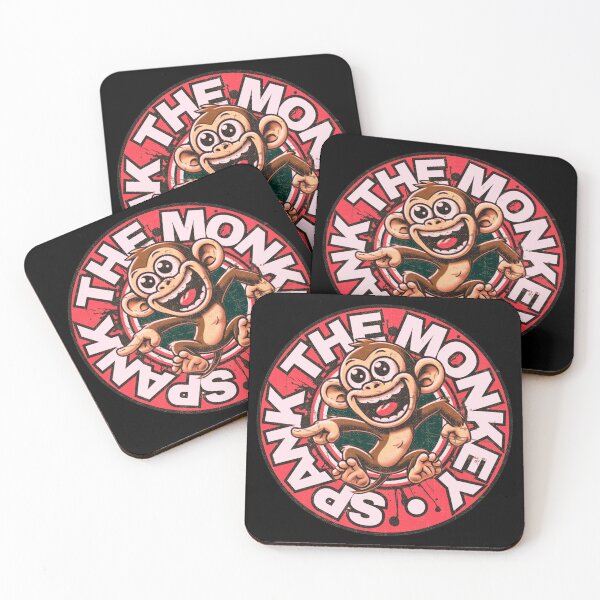 Item preview, Spank the Monkey – Retro Funny Naughty Monkey designed and sold by pUNKnown.