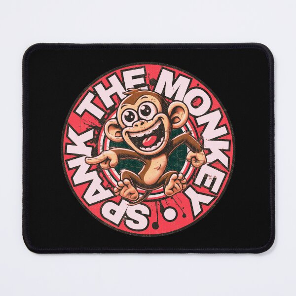 Item preview, Spank the Monkey – Retro Funny Naughty Monkey designed and sold by pUNKnown.