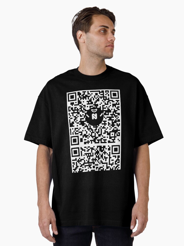 Thumbnail 1 of 7, Oversized T-Shirt, Lg - Rick Roll YouTube by NN - Large Print designed and sold by Nicos-NovelTs.