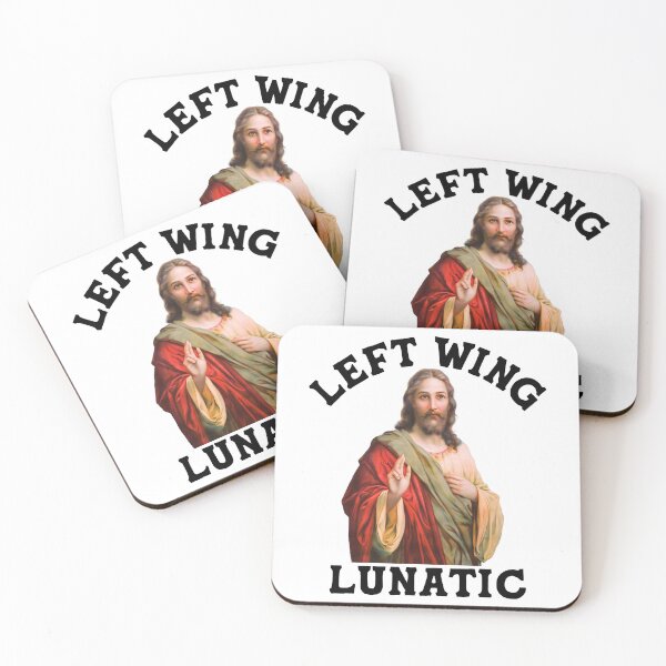 Item preview, Jesus the 'Left Wing Lunatic' designed and sold by ourkid.
