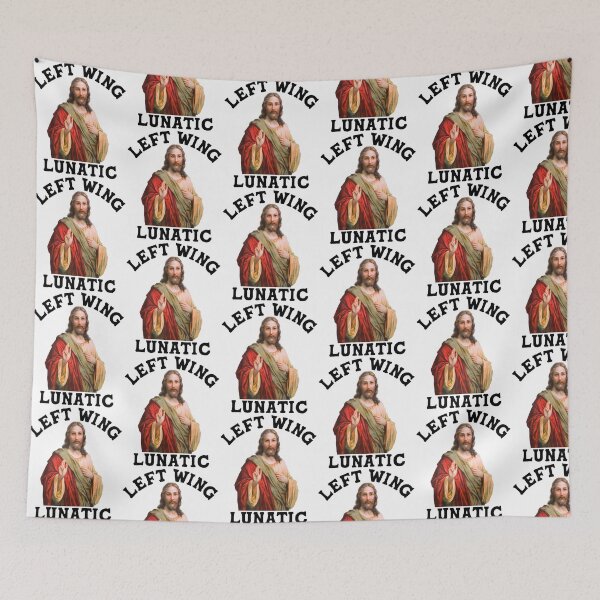 Item preview, Jesus the 'Left Wing Lunatic' designed and sold by ourkid.