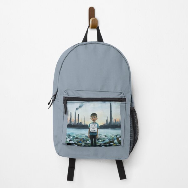Item preview, Stop polluting the oceans - Save the Oceans designed and sold by Sky-99.
