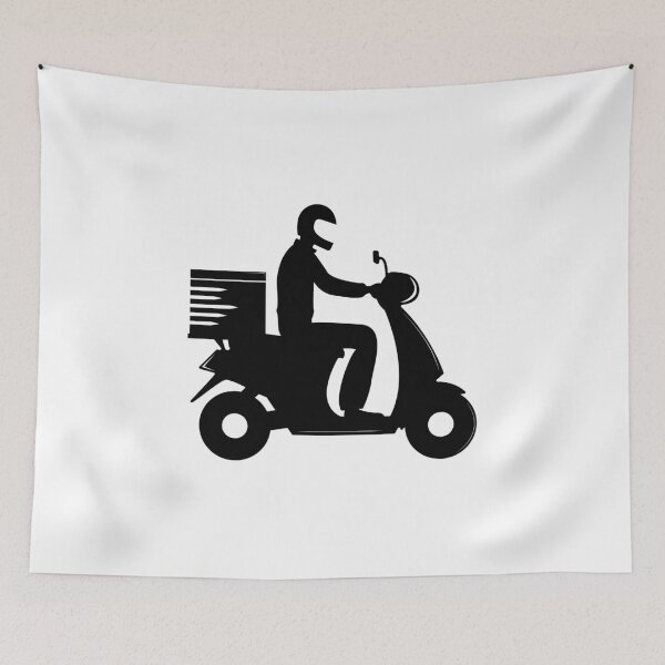 Item preview, Fast delivery motorcycle. designed and sold by Tanysl.