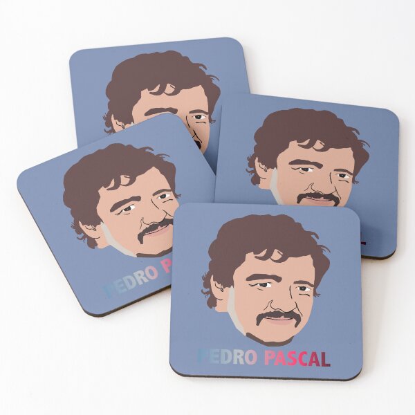 Item preview, Pedro Pascal illustration designed and sold by ZooStateofMind.