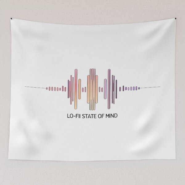 Item preview, Minimal Chill Beats T-Shirt – Aesthetic Soundwave Graphic Tee for Music & Lo-fi Lovers designed and sold by HAFIZ-DP.