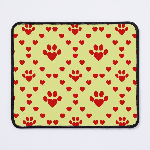 Item preview, Herz Pfote Nahtloses Herz Muster|Patte de cœur Motif de cœur sans couture|Heart Paw Seamless Heart Pattern|Modello di cuore senza cuciture a forma di zampa designed and sold by TheIconSmith.