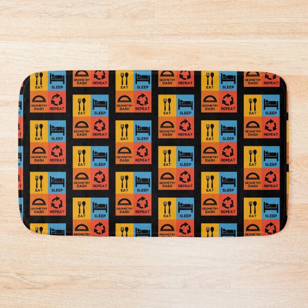 Item preview, Eat sleep geometry dash repeat designed and sold by belladesign7.