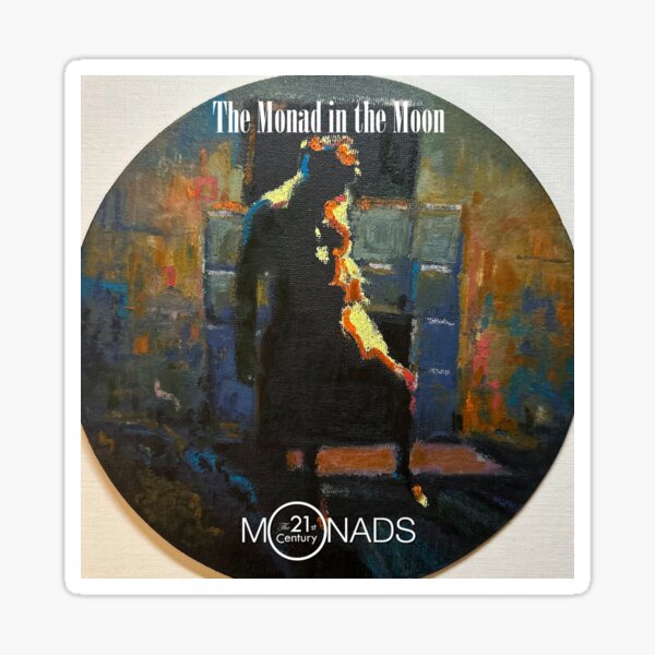 Vista previa del artículo con la obra «La portada del álbum La Mónada en la Luna», diseñado y vendido por 21CenturyMonads.