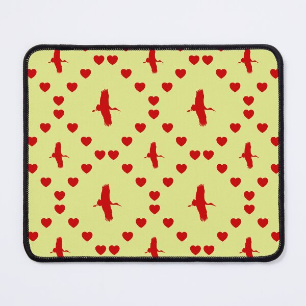 Item preview, Storch Nahtloses Herzmuster|Cigogne sans couture|Stork Seamless Heart Pattern|Cicogna Modello di cuore senza cuciture designed and sold by TheIconSmith.