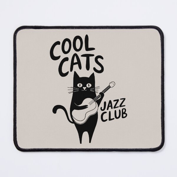 Item preview, Cool Cats Jazz Club designed and sold by Angry Swan Designs.
