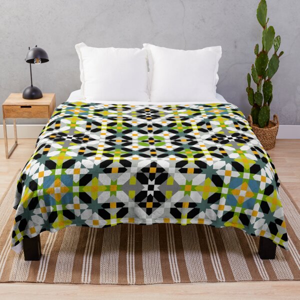 Item preview, Complex Mosaic in Beige and Green designed and sold by Tarjiart.