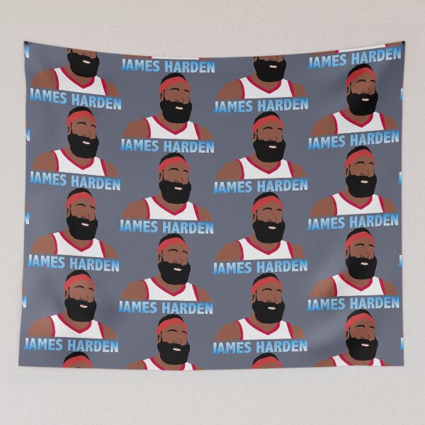 Item preview, James Harden illustration designed and sold by ZooStateofMind.