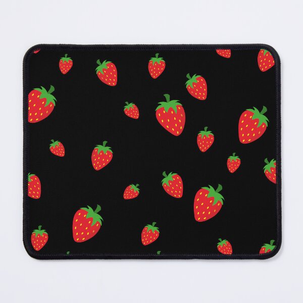 Item preview, Pattern of strawberries of different sizes designed and sold by Martapp.