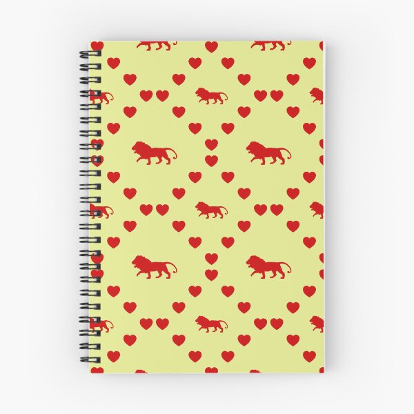 Item preview, Löwe Nahtloses Herzmuster|Motif de cœur sans couture Lion|Lion Seamless Heart Pattern|Leone Modello di cuore senza cuciture designed and sold by TheIconSmith.