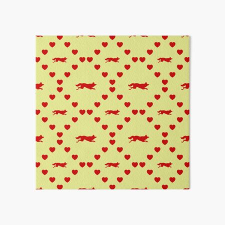 Artikel-Vorschau von Fuchs Nahtloses Herzmuster|Fox Seamless Heart Pattern (motif de cœur sans couture)|Fox Seamless Heart Pattern|Volpe Modello di cuore senza cuciture, designt und verkauft von TheIconSmith.