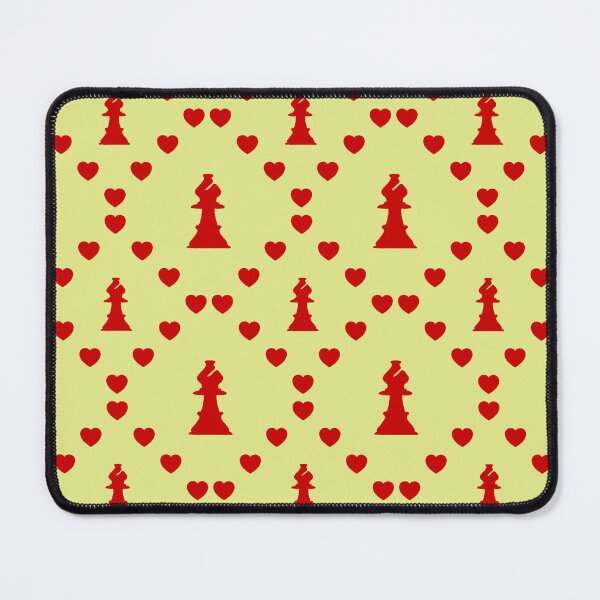 Item preview, Chess Bishop Nahtloses Herzmuster|Fou d'échecs Motif en forme de cœur sans couture|Chess Bishop Seamless Heart Pattern|Alfiere degli scacchi Modello di cuore senza cuciture designed and sold by TheIconSmith.