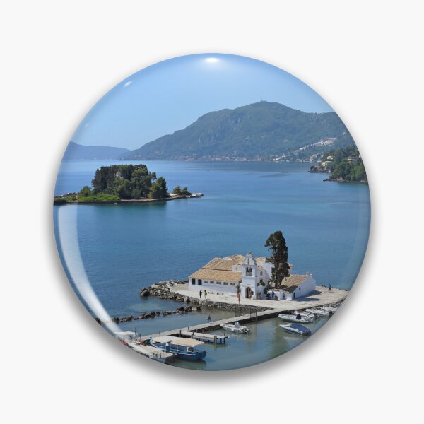 Item preview, Corfu island, Crete, Holy Monastery of Panagia Vlacherna designed and sold by studio838.