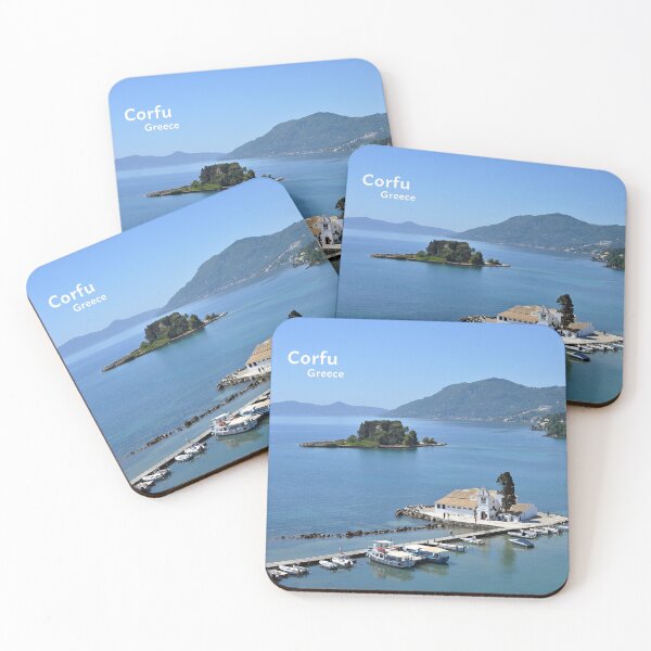 Item preview, Corfu island, Crete, Holy Monastery of Panagia Vlacherna designed and sold by studio838.