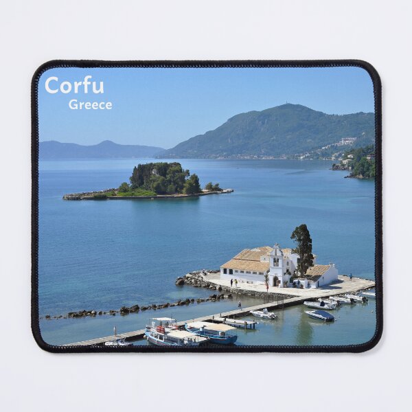 Item preview, Corfu island, Crete, Holy Monastery of Panagia Vlacherna designed and sold by studio838.