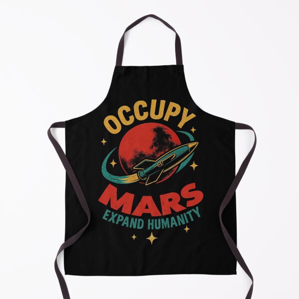 Item preview, Occupy Mars – Retro Space Rocket Design to Expand Humanity designed and sold by Victor Shadehorn.